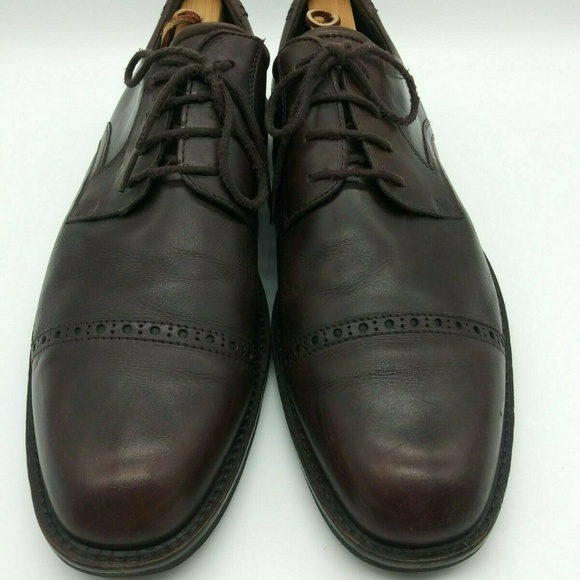 Ecco Brown Brogue Cap Toe Derby US 11-11.5 Eur 45 main image 8